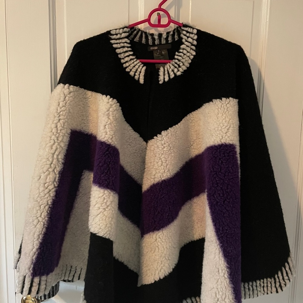 Maje poncho